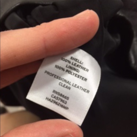 Halogen Black Leather Skirt - Picture 4 of 6